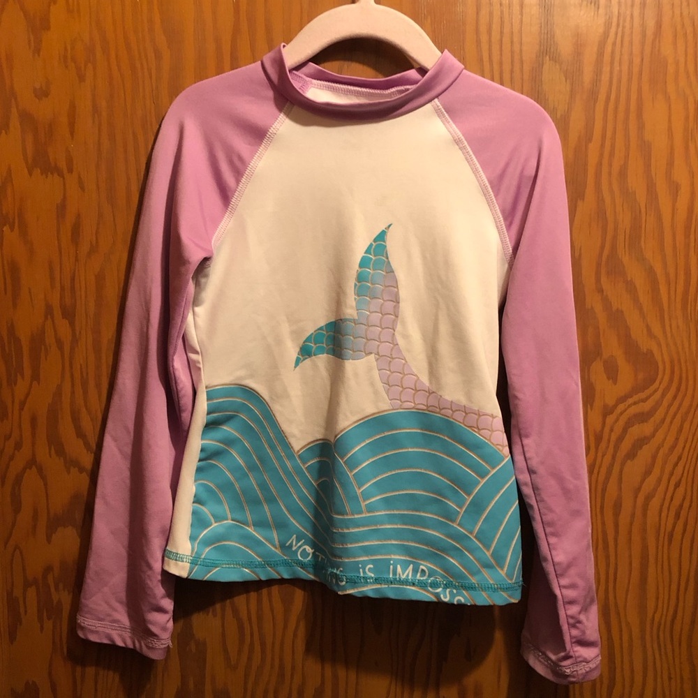 Cat & Jack Mermaid Swim Top